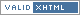 Valid XHTML